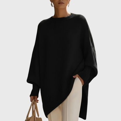 Livia™ I oversize poncho-sweater