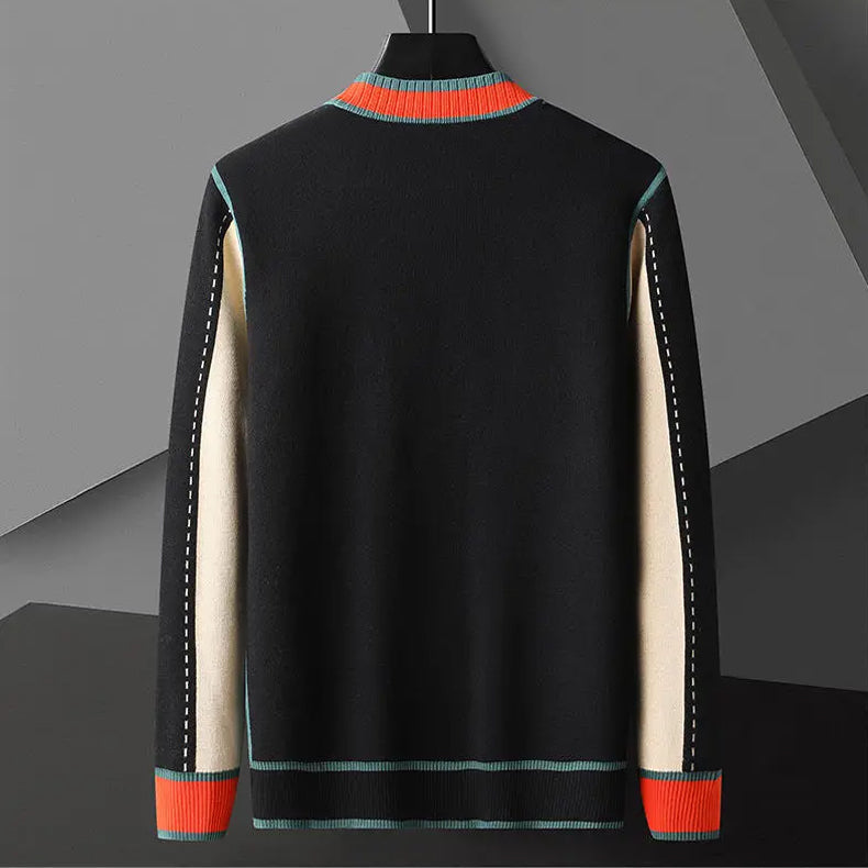 Elegance Geometrisk strikket cardigan