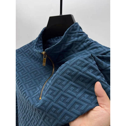 Lorenzo Vitali Jacquard Luxe Sweater