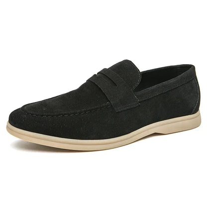 Alessandro Veneti Elegant Suede Loafers