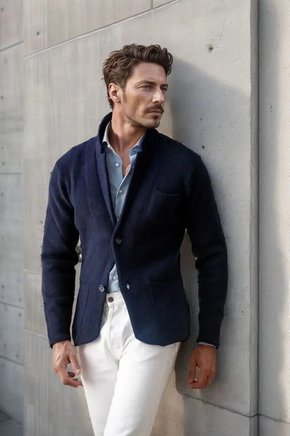 Elegant Knitted Jacket by Felix Grant