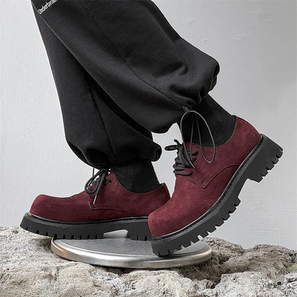 Wexley - Burgundy - Herresko i ruskind