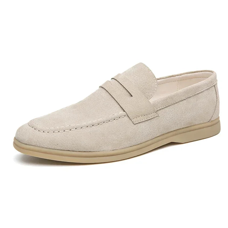 Alessandro Veneti Elegant Suede Loafers