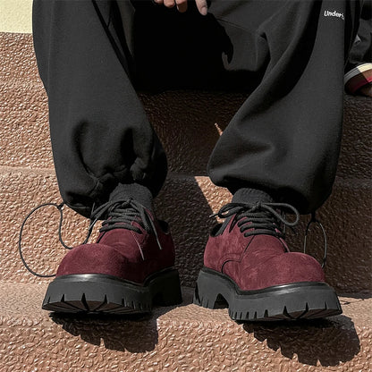 Wexley - Burgundy - Herresko i ruskind