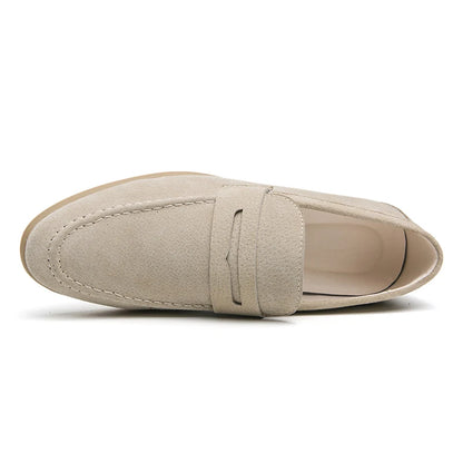 Alessandro Veneti Elegant Suede Loafers