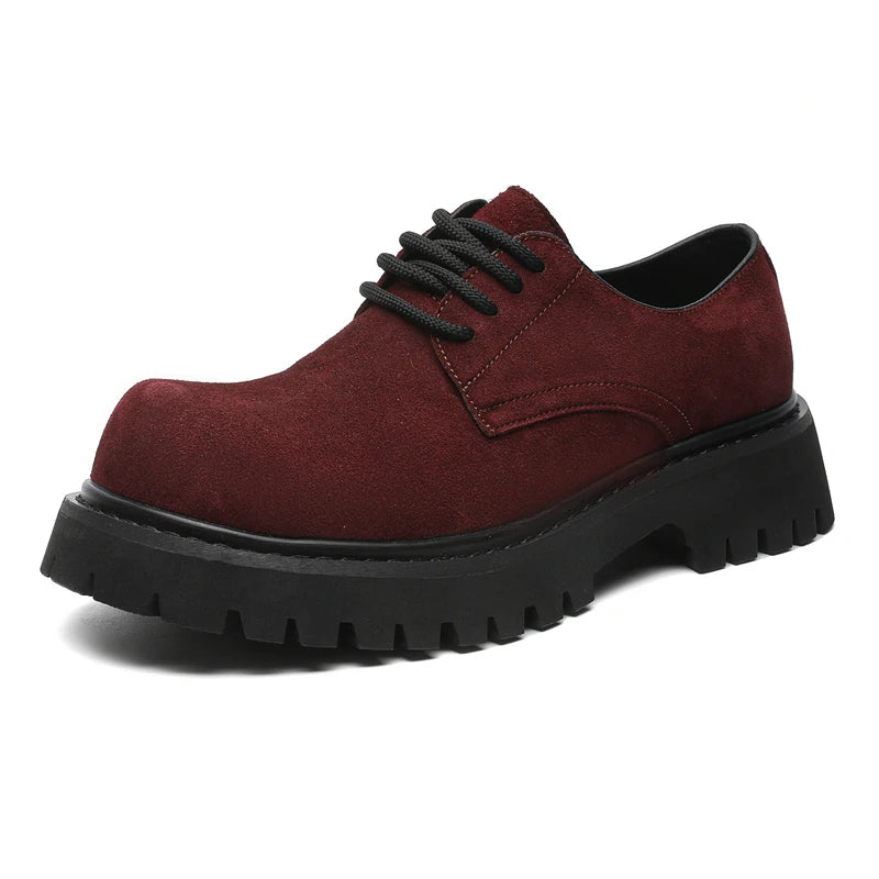 Wexley - Burgundy - Herresko i ruskind