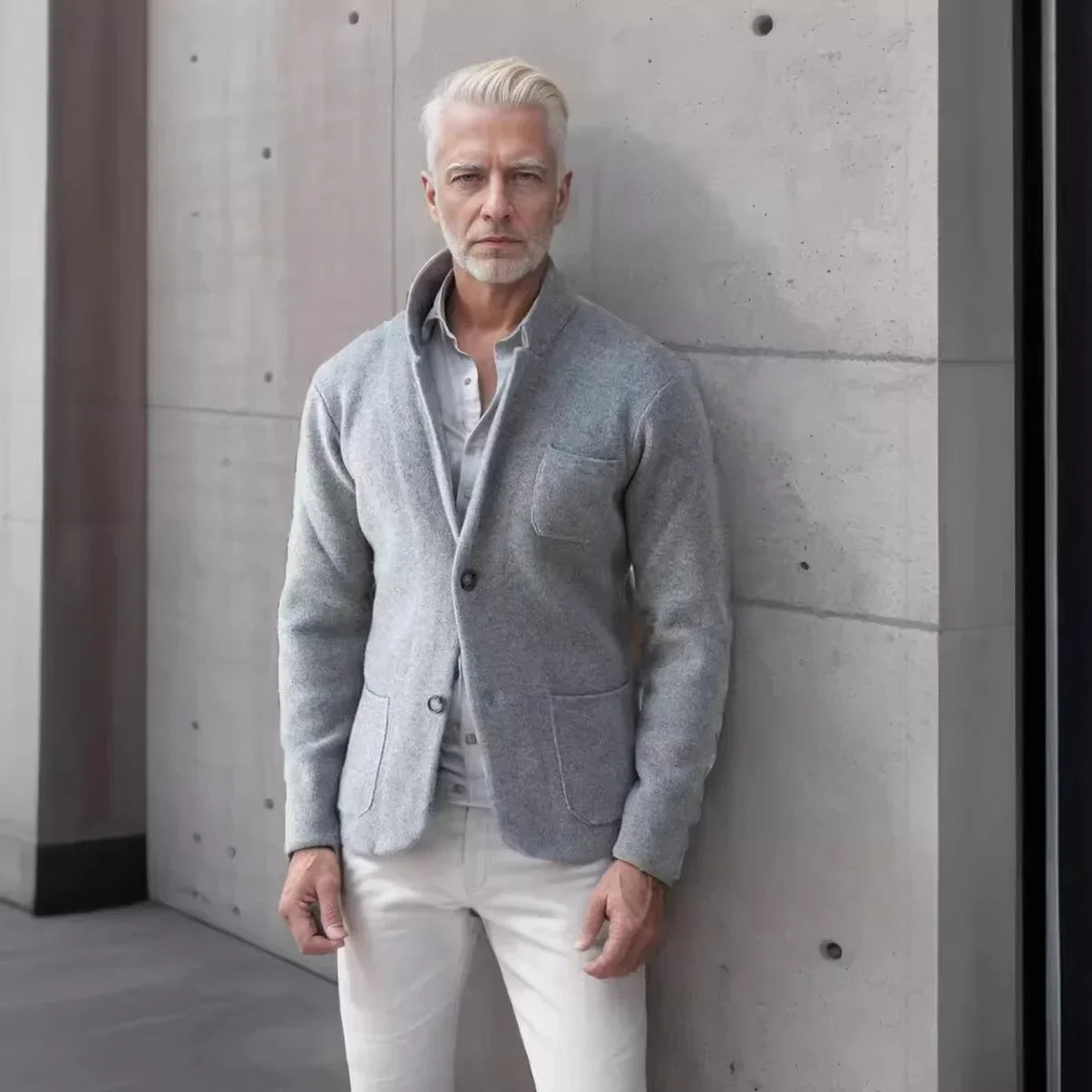 Elegant Knitted Jacket by Felix Grant