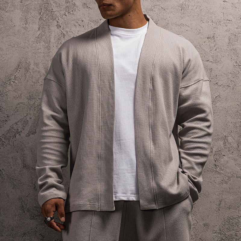 Signaturstrikket cardigan af Roberto Russo