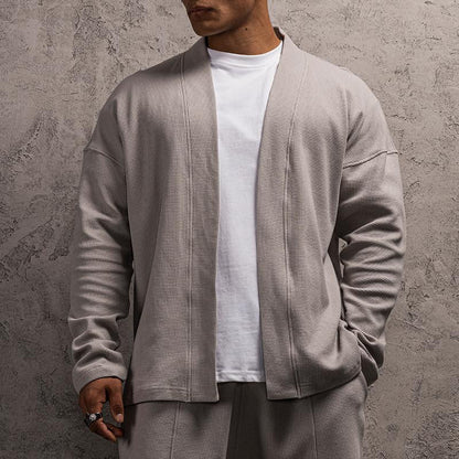 Signaturstrikket cardigan af Roberto Russo