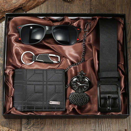 Sort 5-i-1 gaveæske til herrer