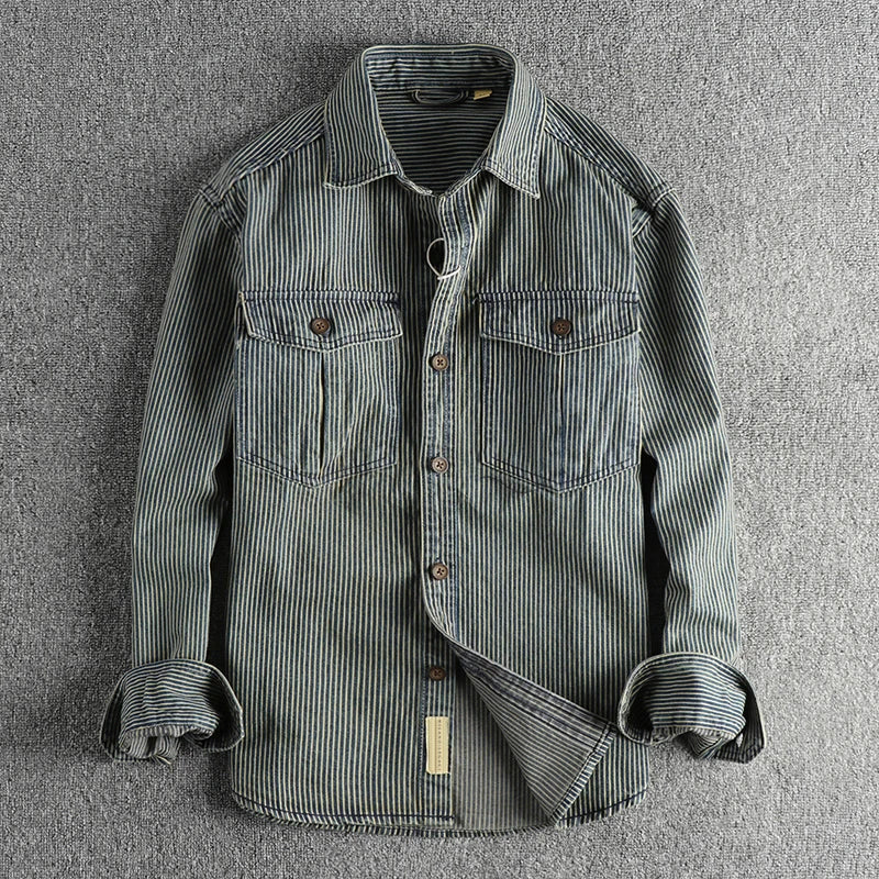 Theodore Willow Vintage Denim Skjorte