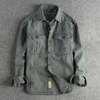 Theodore Willow Vintage Denim Skjorte