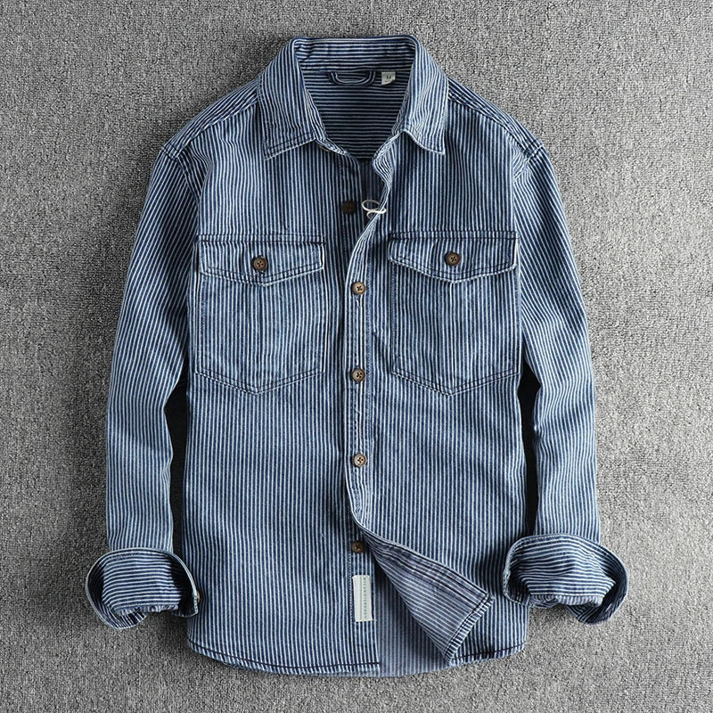 Theodore Willow Vintage Denim Skjorte