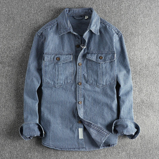 Theodore Willow Vintage Denim Skjorte