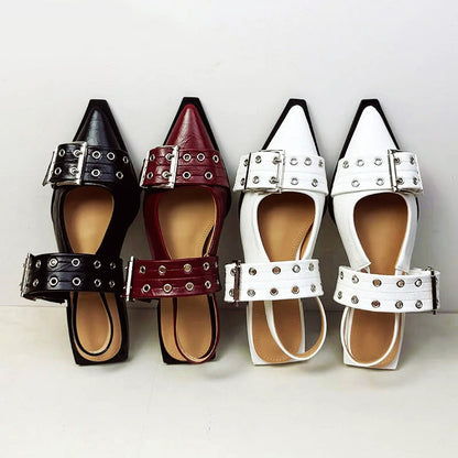 Valentina Rossi spidse sandaler