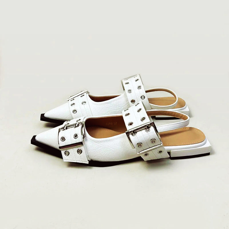 Valentina Rossi spidse sandaler